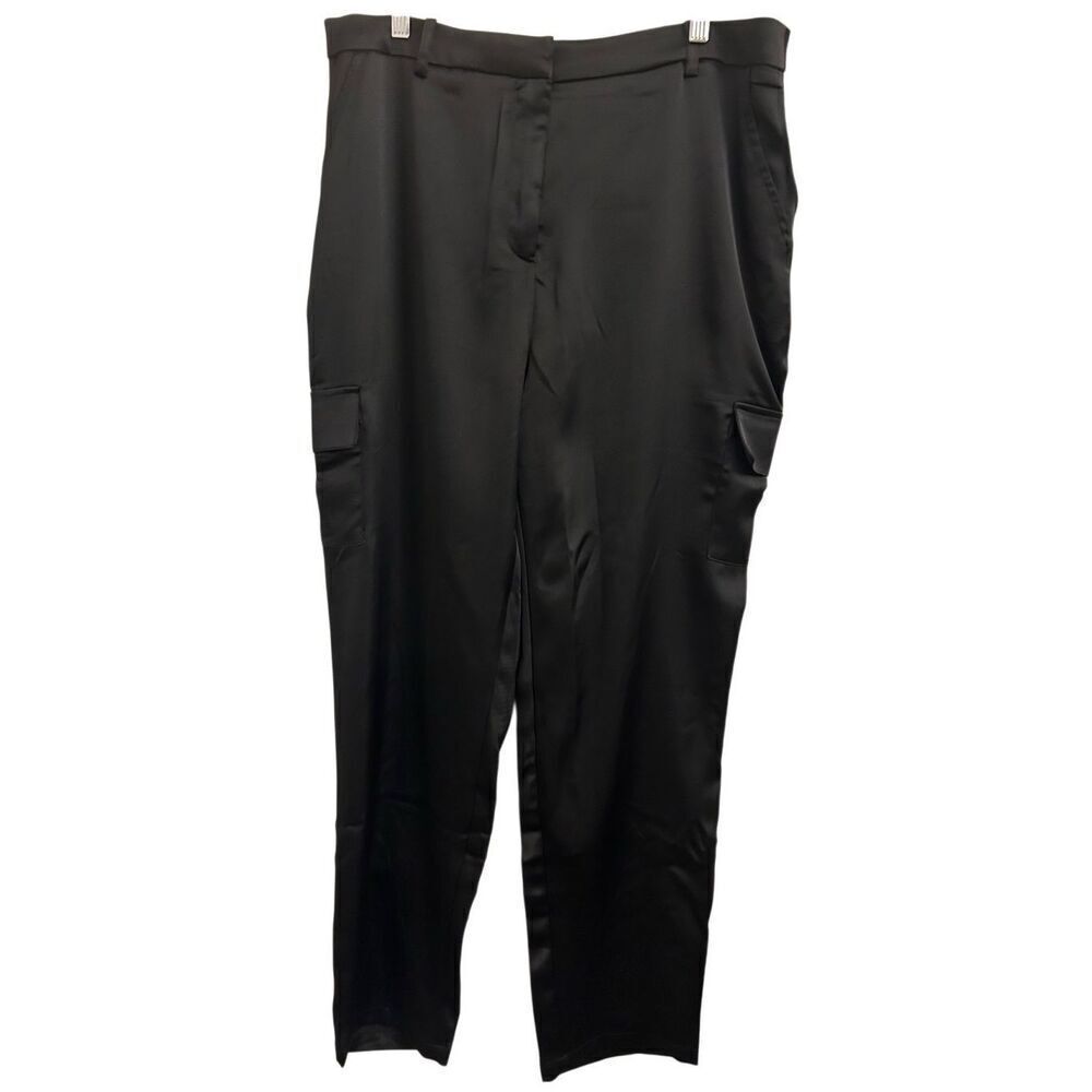 NWT Bailey 44 Satin Cargo Pants sz XL Revolve Night out Edgy Street Wear